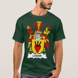Logan Coat of Arms  Family Crest T-Shirt