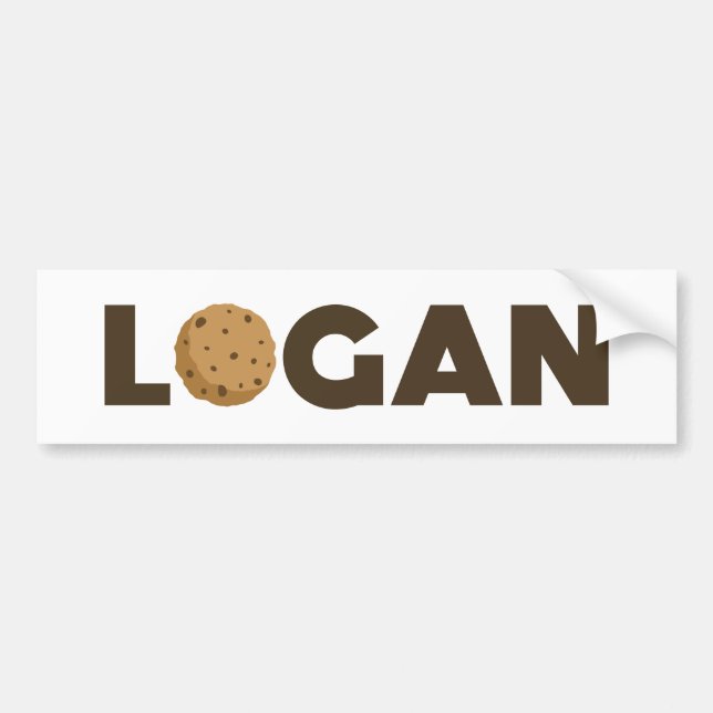 Logan cookie bumper sticker (Front)