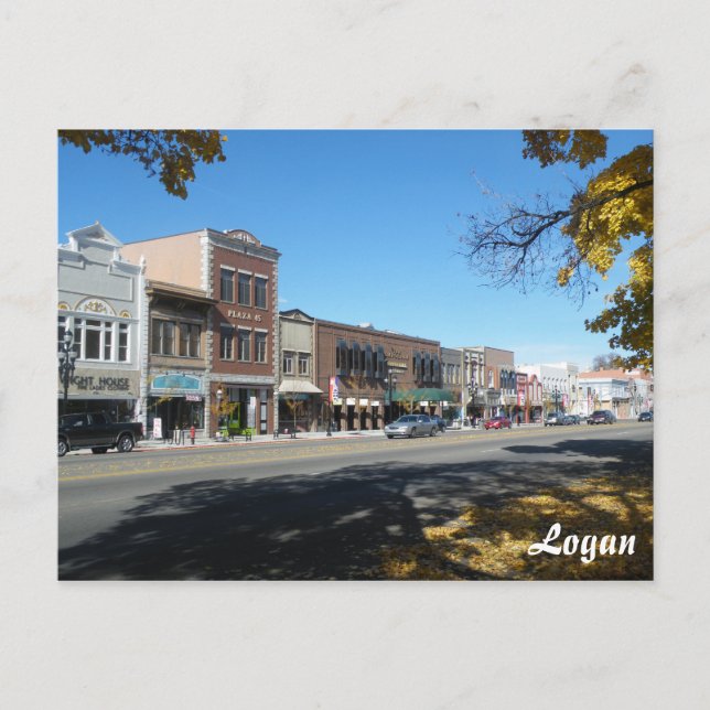 Logan - Main Street Postcard (Front)