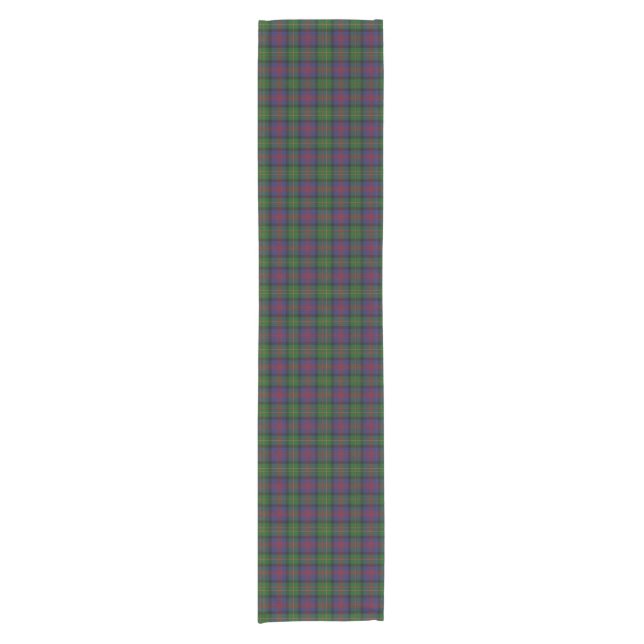 Logan Tartan Plaid Table Runner (Front)