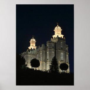Logan Utah, LDS Temple Poster