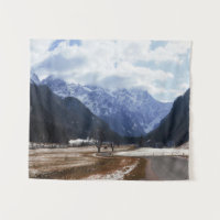 Logar valley in Slovenia