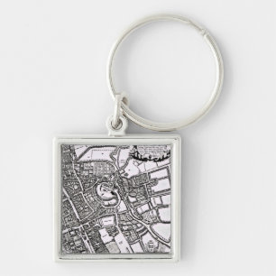Loggan's map of Oxford, Western Sheet Key Ring