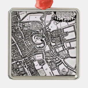 Loggan's map of Oxford, Western Sheet Metal Ornament