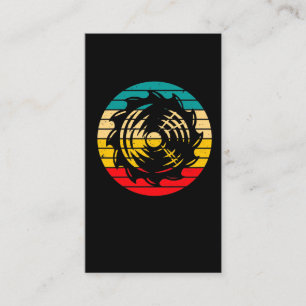 Logger Vintage Saw Blade Woodworker Business Card