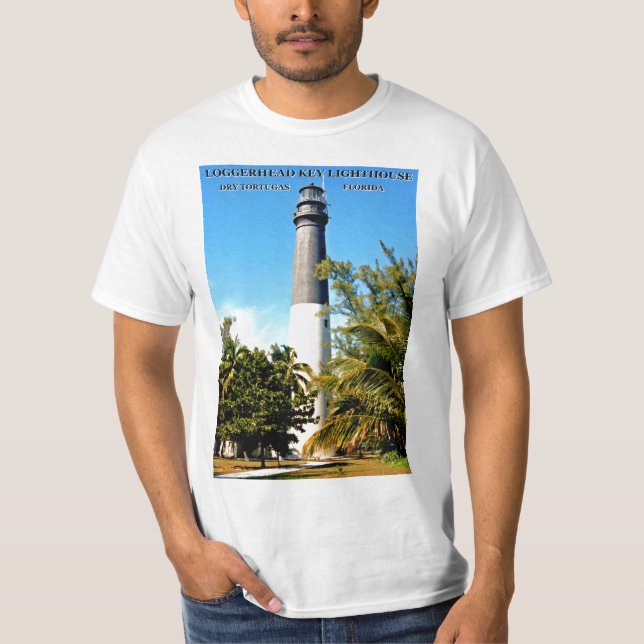Loggerhead Key Lighthouse, Florida Shirt (Front)