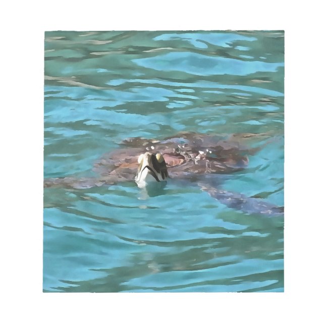 Loggerhead Sea Turtle Notepad (Front)