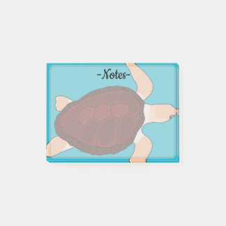 Loggerhead sea Turtle  Post-it Notes