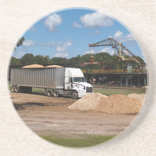 Logging Series--Truck & Crane--Coaster Coaster