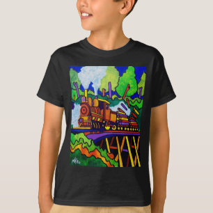 Logging Train T-Shirt