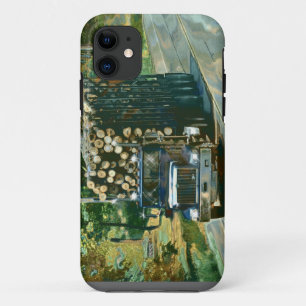 Logging Truck Lorry Driver's iPhone 5 Case