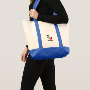 "Logic Kills Action" doers mindset, streetwear Tote Bag