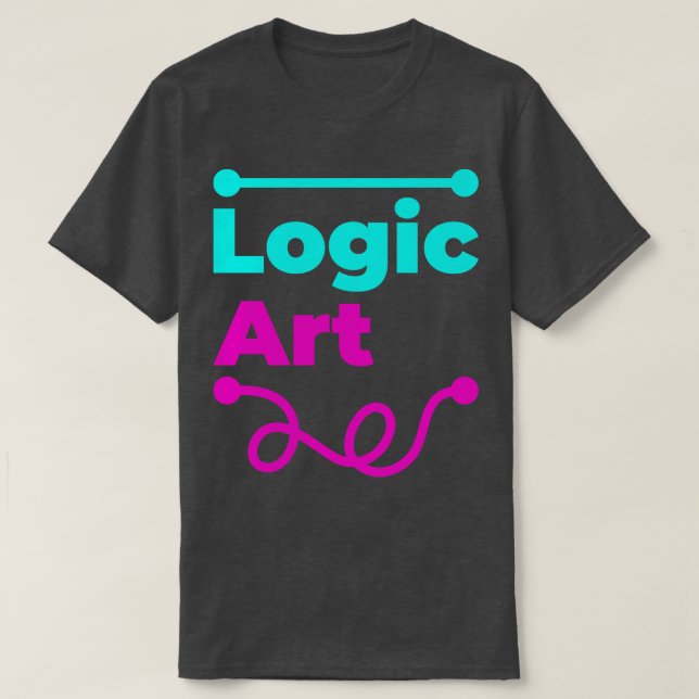 Logic vs Art T-Shirt (Design Front)