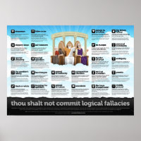 Logical Fallacies Poster