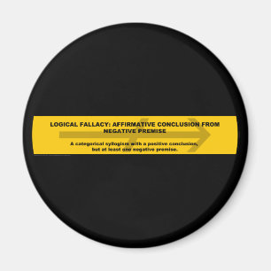 Logical Fallacy: Affirmative Conclusion... Magnet