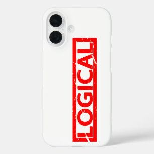 Logical Stamp iPhone 16 Case