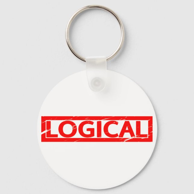 Logical Stamp Key Ring (Front)