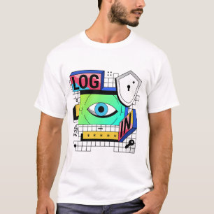 Login Security Graphic T-Shirt – Modern Tech