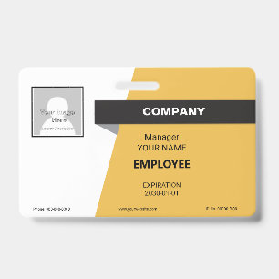 Logistics Badge ID Badge