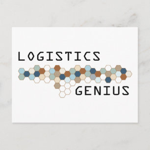 Logistics Genius Postcard