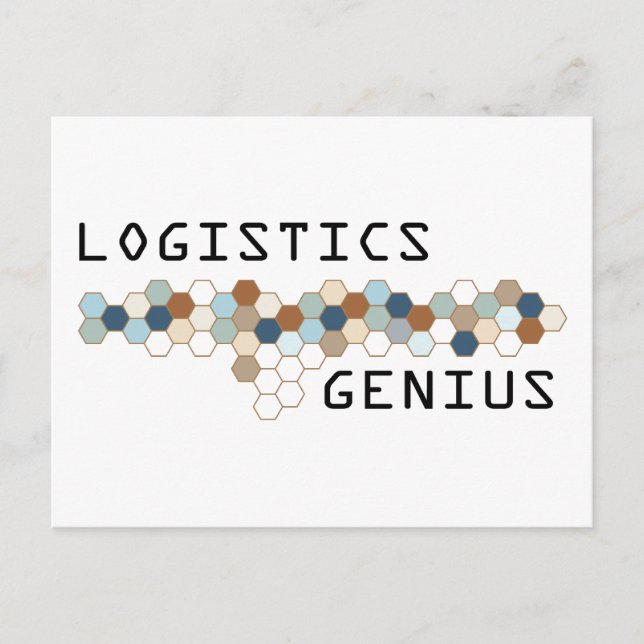 Logistics Genius Postcard (Front)