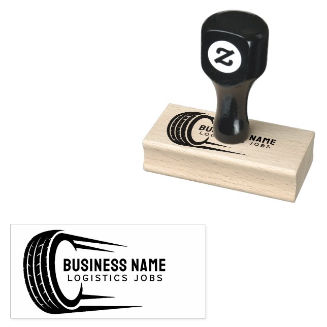  logistics jobs rubber stamp (Stamped)