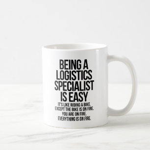 Logistics specialist coffee mug