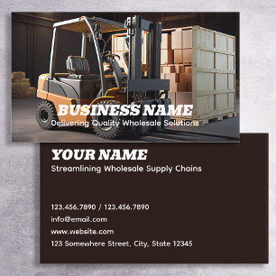 Logistics Wholesale Business Card