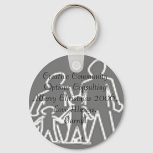 logo2, Creative Community Options ConsultingMer... Key Ring