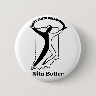 logo3, Nita Butler 6 Cm Round Badge