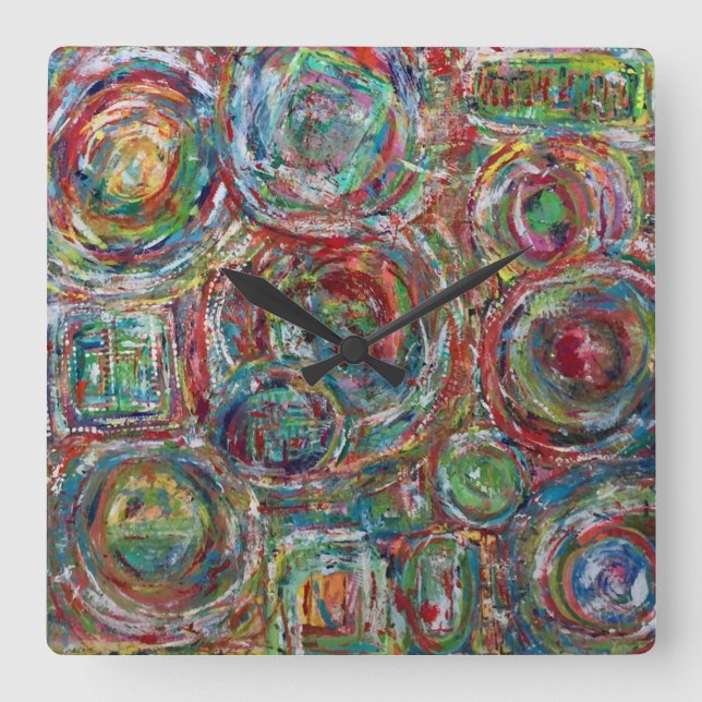 Logo 2 Wall Clock (Front)