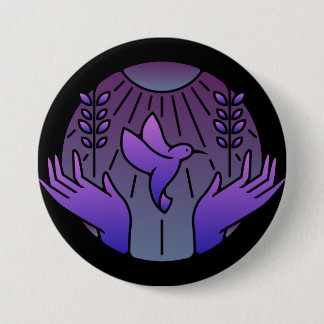 logo 7.5 cm round badge