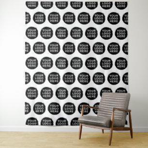 Logo Backdrop Business Company Tapestry