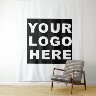 Logo Backdrop Business Company Tapestry