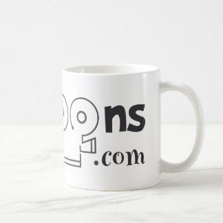 logo black coffee mug