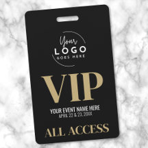 Logo Black Gold VIP Event