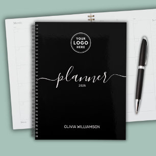 Logo Black Professional Business Planner