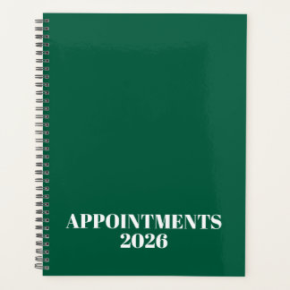 Logo black white monogram initials business 2026  planner