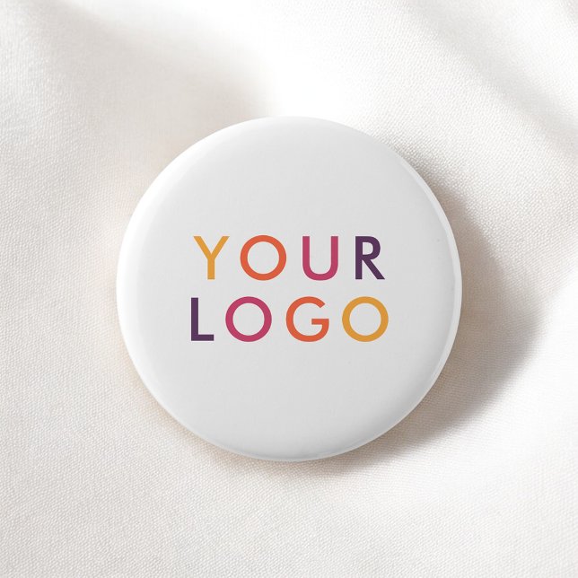 Logo Business Branding 6 Cm Round Badge (Creator Uploaded)