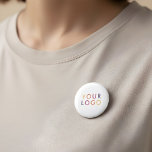 Logo Business Branding 6 Cm Round Badge<br><div class="desc">Make a lasting impression with a personalised button featuring your logo or image. Perfect for business branding, events, or personal flair, this custom button is an easy, eye-catching way to promote your brand or express yourself. Pin it on jackets, bags, or lanyards to share your message everywhere you go. Ideal...</div>