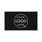 Logo Business Card | Modern Professional Black