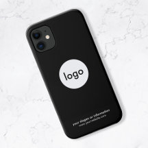 Logo Business Company Simple Minimalist iPhone 11 Case