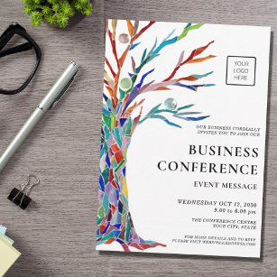 Logo Business Conference Invitation