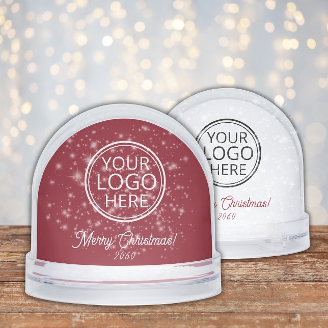 Logo Business Corporate Christmas Gift  Snowglobe (Creator Uploaded)