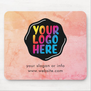 Logo   Business Corporate Company Branded Custom Mouse Pad