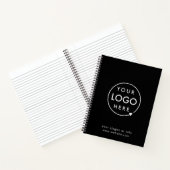 Logo | Business Corporate Company Minimalist Notebook (Inside)