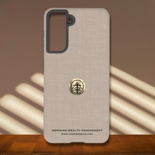 Logo Business Corporate Company Samsung Galaxy S21 Case (Creator Uploaded)