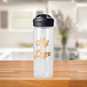 Logo business corporate water bottle