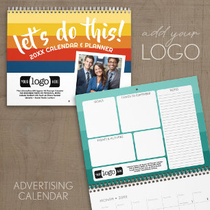 Logo Business Gift - Goal, Things To Do Calendar