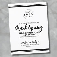 Logo Business Grand Opening